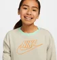 Свитшот детский Nike U Flyease Play Crew Grey Dm8539-072