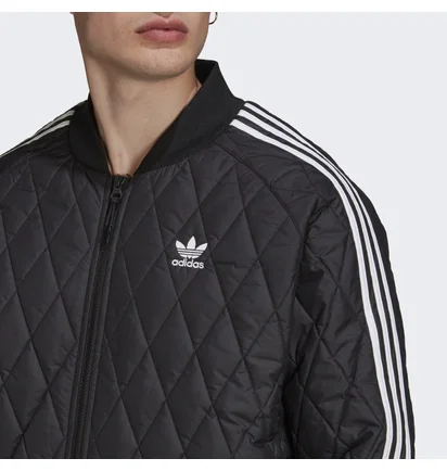 Куртка мужская Adidas Adicolor Classics Quilted Sst Track Jacket Black H11439