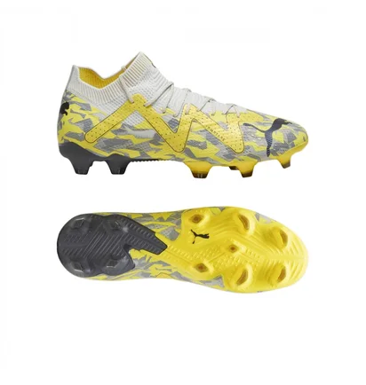 Бутси унісекс Puma Future Ultimate Fg/Ag Geel Yellow/Grey 107355-04