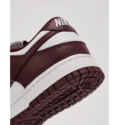 Кросівки чоловічі Nike Dunk Low Retro Bordo/White DV0833-115