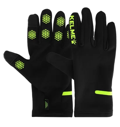 Рукавиці воротарські чоловічі Kelme Thermal Gloves Black 9886405.9010