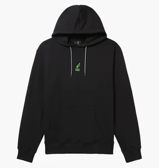 Худи мужское AUSTRALIAN Zoom Hoodie Fleece Black HCUFE0060-003