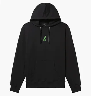 Худі чоловіче AUSTRALIAN Zoom Hoodie Fleece Black HCUFE0060-003