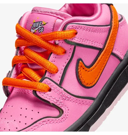 Кросівки дитячі Nike Sb Dunk Low The Powerpuff Girls Blossom Pink FZ3352-600