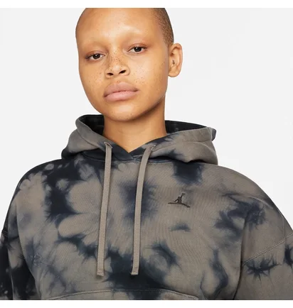 Худі жіноче Air Jordan W J Heritage Flc Hoodie Grey/Blue Dm5238-040