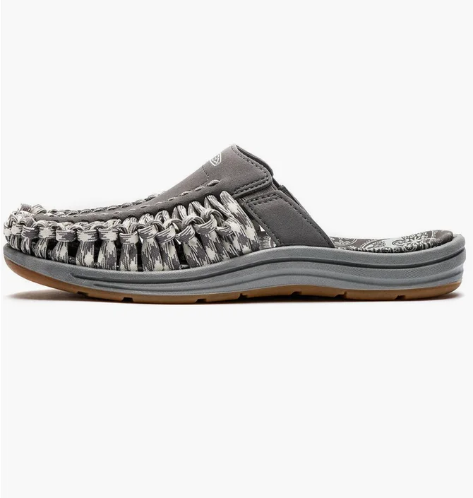 Тапочки мужские Keen X Tokyo Hemp Connection Uneek Ii Slide Grey 1027140