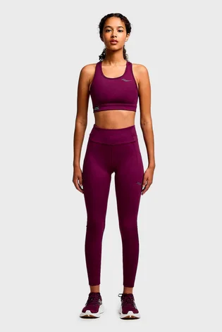 Топ жіночий Saucony Fortify Bra Bordo SAW800449-EG