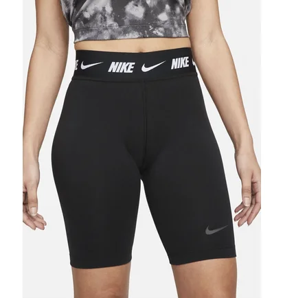 Шорты женские Nike Sportswear High-Waisted Biker Shorts Black FJ6995-010