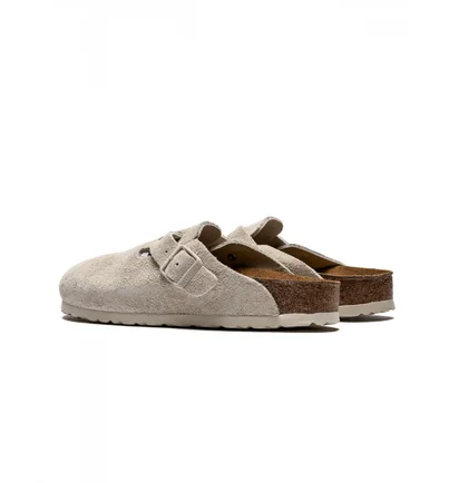 Тапочки унісекс Birkenstock Boston (Narrow) Beige 1024740