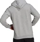 Худи мужское Adidas Essentials Fleece 3-Stripes Grey GK9084