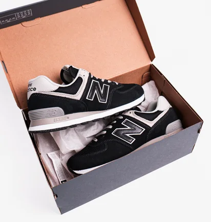 Кросівки чоловічі New Balance 574 Classic Gl Black ML574EVB