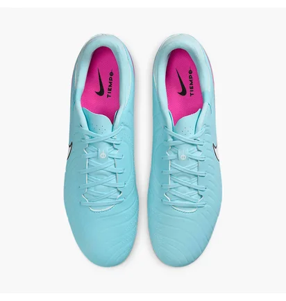 Бутсы унисекс Nike Legend 10 Academy Fg/Mg Light Blue DV4337-401