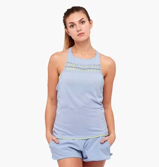 Майка женская Adidas Ml Tank Light Blue CV9941