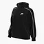 Толстовка жіноча Nike W Nsw Mlnm Essntl Flc Fz Hdy Black CZ8338-010