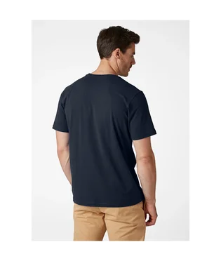 Футболка мужская Helly Hansen Logo T-Shirt Black 33979-597