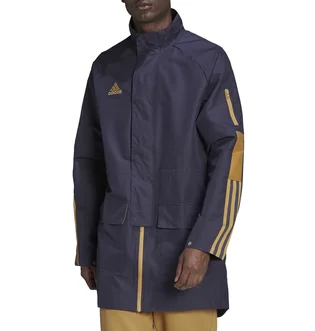 Парка мужская Adidas Hooded Jacket Sportswear Tiro Parka Aw Blue HF8392