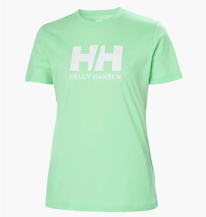 Футболка женская Helly Hansen Logo T-Shirt Green 34112-419