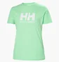 Футболка женская Helly Hansen Logo T-Shirt Green 34112-419