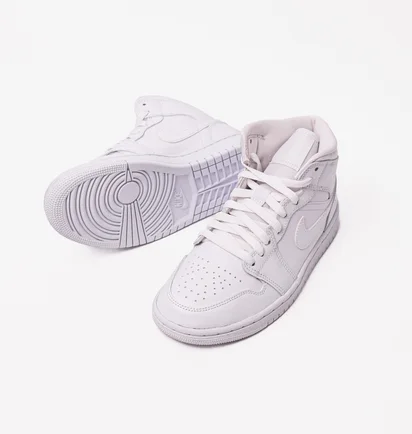 Кроссовки женские Air Jordan 1 Mid White DV0991-111
