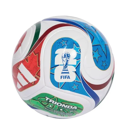 Футбольный мяч Adidas Wc2026 Trionda League Street White/Multi JD8035