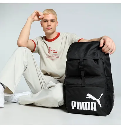 Рюкзак чоловічий Puma Phase Hooded Backpack Black 090801-01