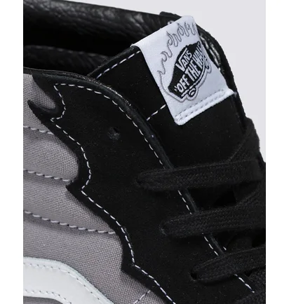 Кеди унісекс Vans Sk8-Hi Flame Shoe Grey/Black VN0005UJBGF