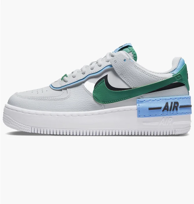 Кросівки жіночі Nike Air Force 1 Shadow Malachite White/Green Ci0919-004