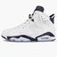Кроссовки мужские Air Jordan 6 Retro White Ct8529-141