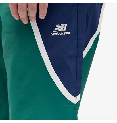 Штани чоловічі New Balance Hoops Woven Pant Turquoise MP33589TFN