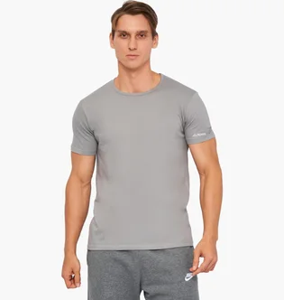 Футболка мужская Kappa Mezza Manica Girocollo Grey K1305-GRIGIOUNITO