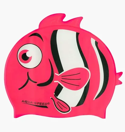 Шапочка для плавання дитяча Aqua speed Zoo Nemo 5756 Red 115-03-NEMO