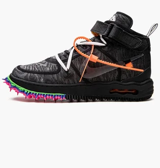 Кросівки чоловічі Nike Air Force 1 Mid Black DO6290-001