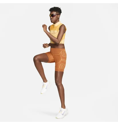 Топ жіночий Nike Df Air Crop Tank Yellow DX0284-795