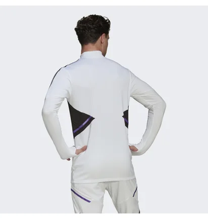 Олимпийка мужская Adidas Real Madrid Condivo 22 Training Top White Ha2582