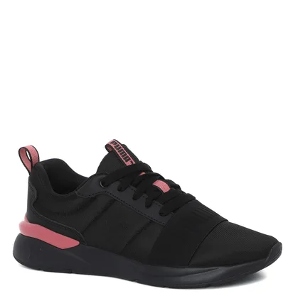 Кроссовки женские Puma Rose Plus Black/Pink 374897-09