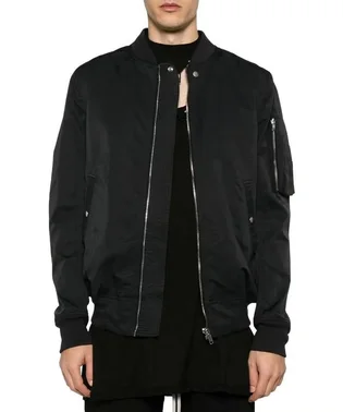 Бомбер мужской Rick Owens Drkshdw Classic Flight Black DU01E3774-09