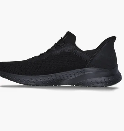 Кроссовки мужские Skechers Slip-Ins Work: Squad Chaos Sr – Stivig Black 200254-BLK
