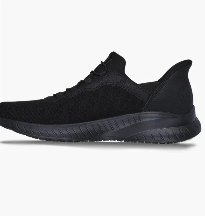 Кроссовки мужские Skechers Slip-Ins Work: Squad Chaos Sr – Stivig Black 200254-BLK