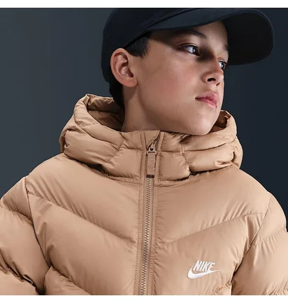 Куртка детская Nike K Nsw Tf Adp Puffer Mid Thigh Beige HJ2722-200