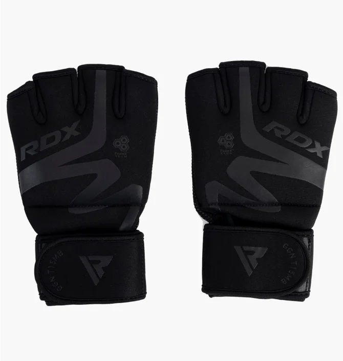 Рукавиці унісекс RDX Grappling Gloves Neoprene T15 Black GGN-T15MB
