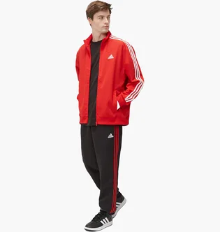 Спортивный костюм мужской Adidas 3S Wv Tt Ts Red/Black IR8199