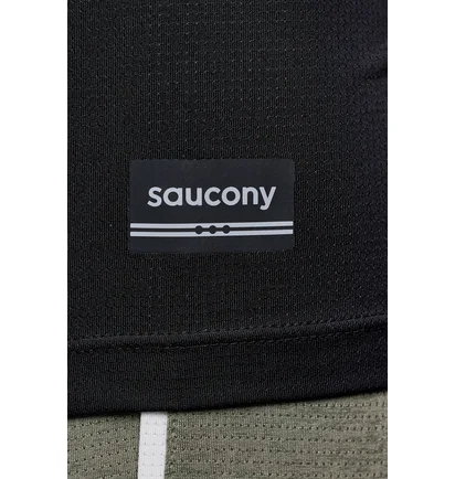 Лонгслив мужской Saucony Stopwatch Long Sleeve Black SAM800379-BK