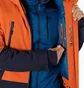 Куртка чоловіча CMP Fix Hood Twill Orange/Blue 34W2037-B595