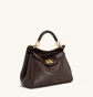 Сумка жіноча JW PEI Lucia Classic Top Handbag Brown BB2024BG108657JWP