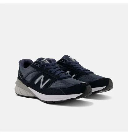 Кроссовки мужские New Balance made in USA 990 V5 Black/Blue W990NV5