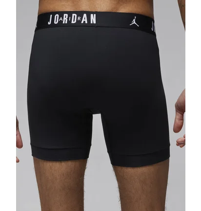 Труси чоловічі Air Jordan Flight Cotton Core Boxer Brief Black (3 шт) JM0622-023