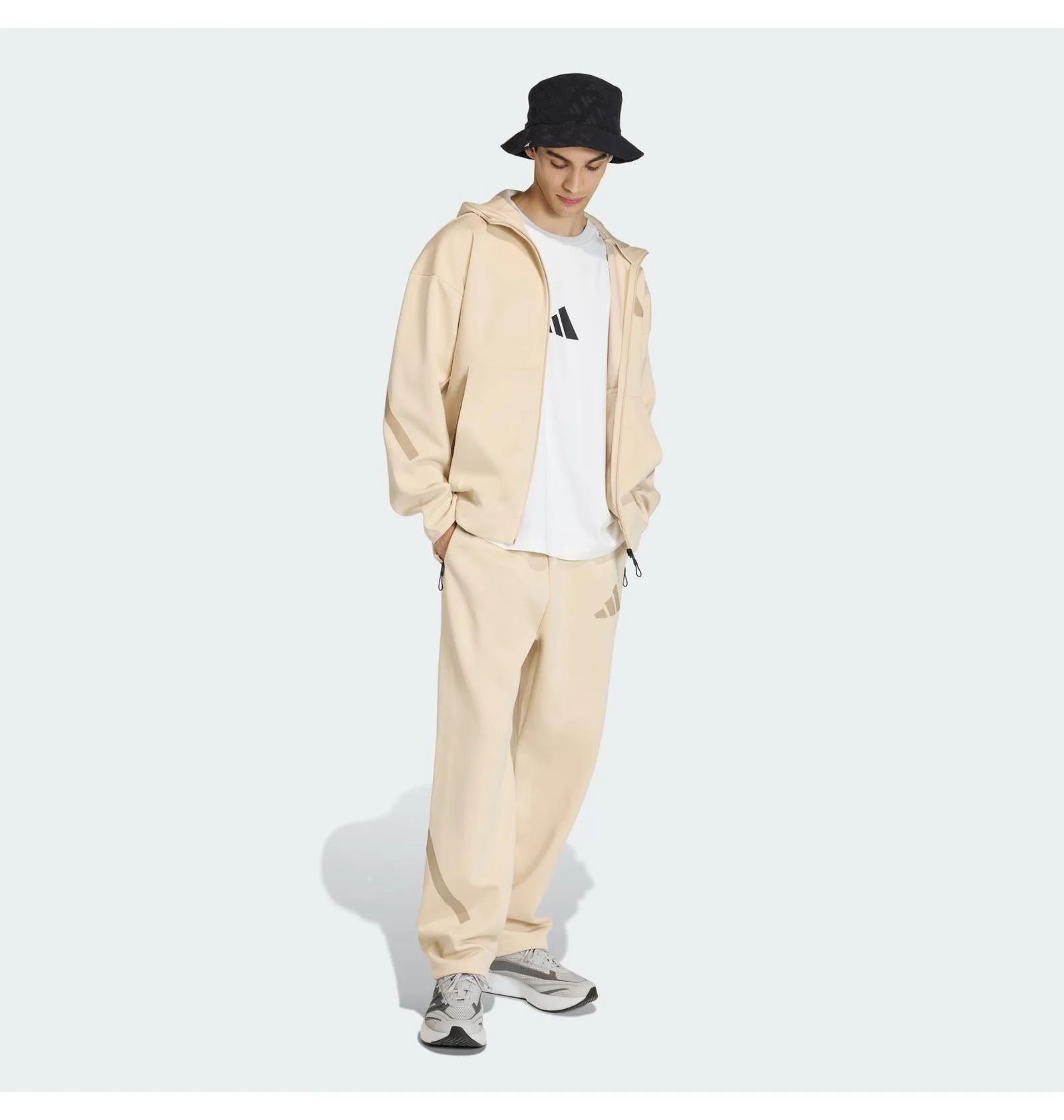 ᐉ Толстовка чоловіча Adidas New Z.N.E. Beige KE4680 - придбати в