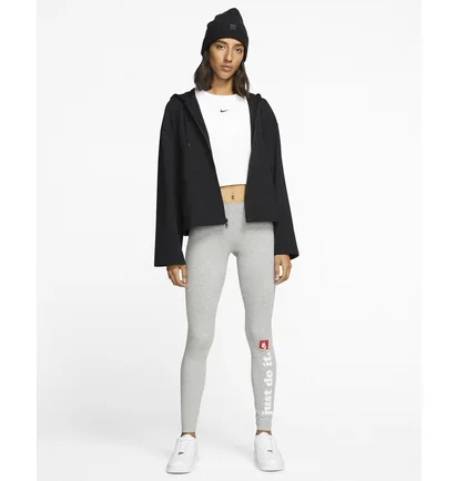 Толстовка жіноча Nike Sportswear WomenS Full-Zip Hoodie Black CJ3752-010