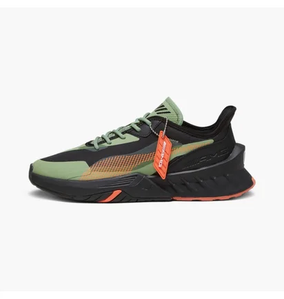 Кроссовки унисекс Puma Mercedes-Amg Petronas Maco Black/Green 307856-02