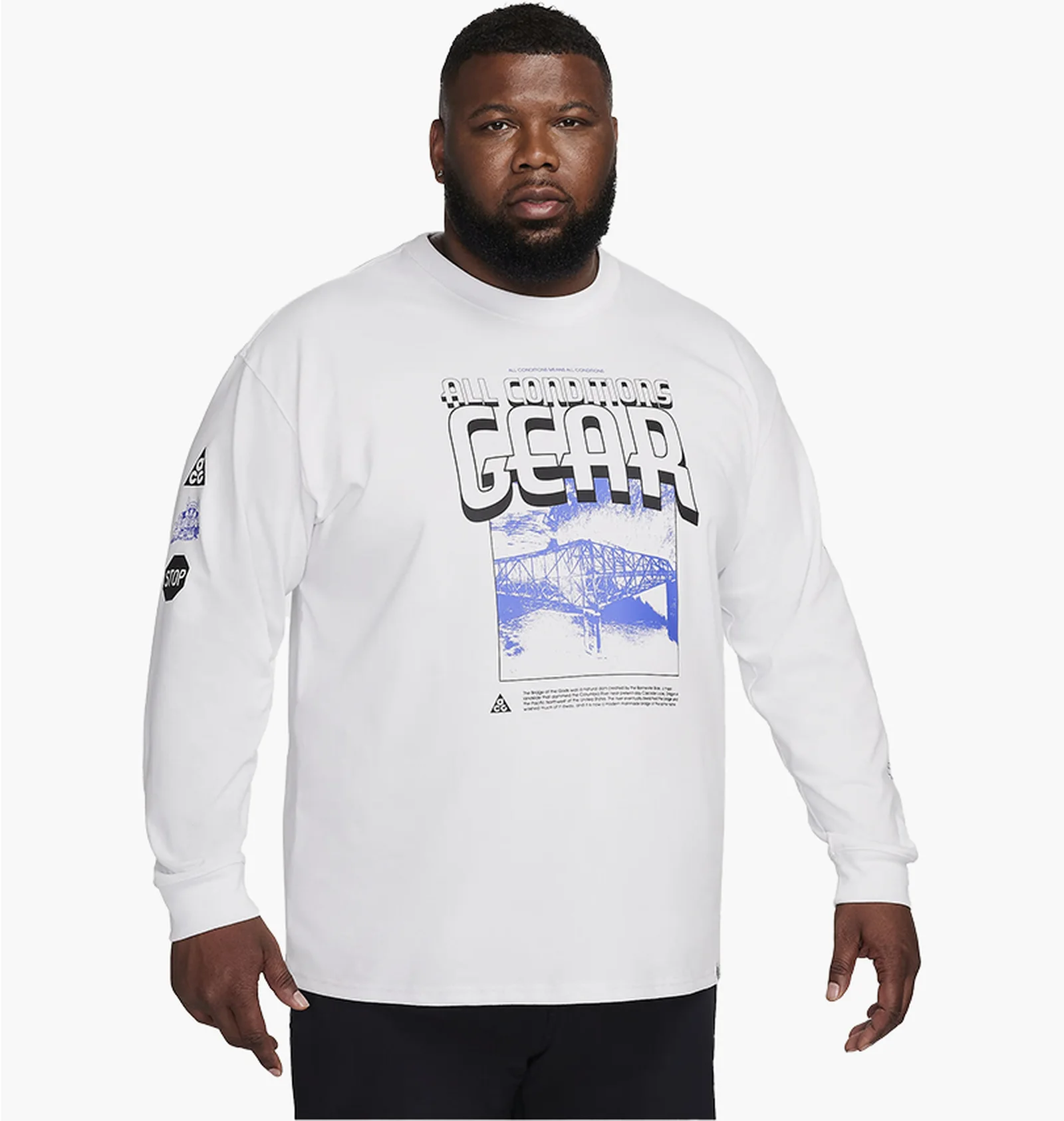 ᐉ Лонгслів чоловічий Nike Acg Long-Sleeve T-Shirt White FQ3729
